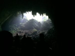 This sinkhole is the highlight of the trip.