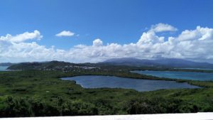 La Cabezas Nature Reserve  Views of the bio bay from the lighthouse.